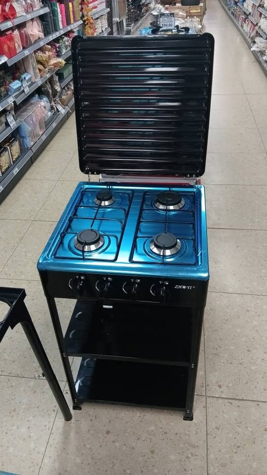 4BURNER GAS STOVE WITH TRAY